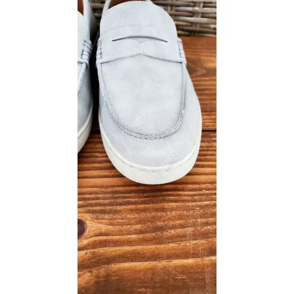 Vince Camuto Faelon Mens Light Gray Loafers 9.5 Casual Slip-On Shoes - Picture 3 of 10